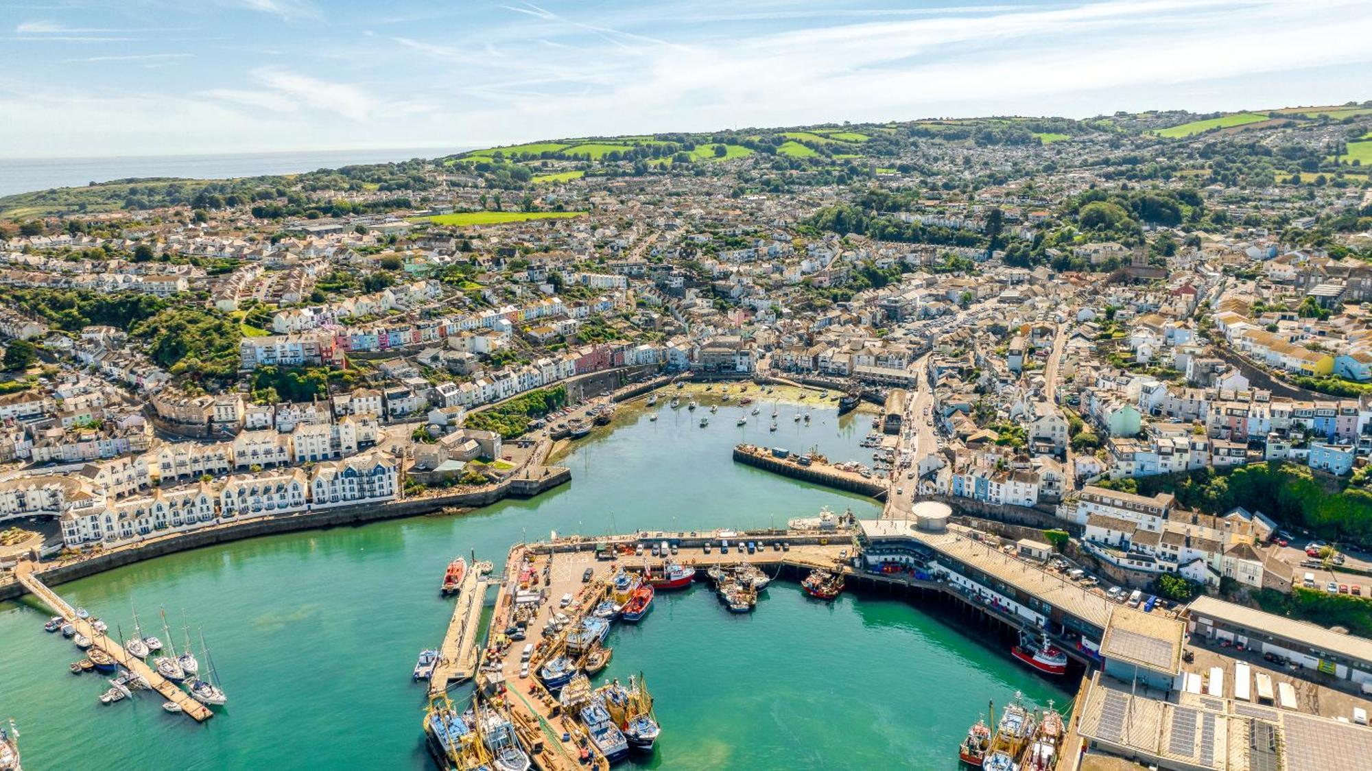 Quayside- In The Harbour Bowl * Brixham